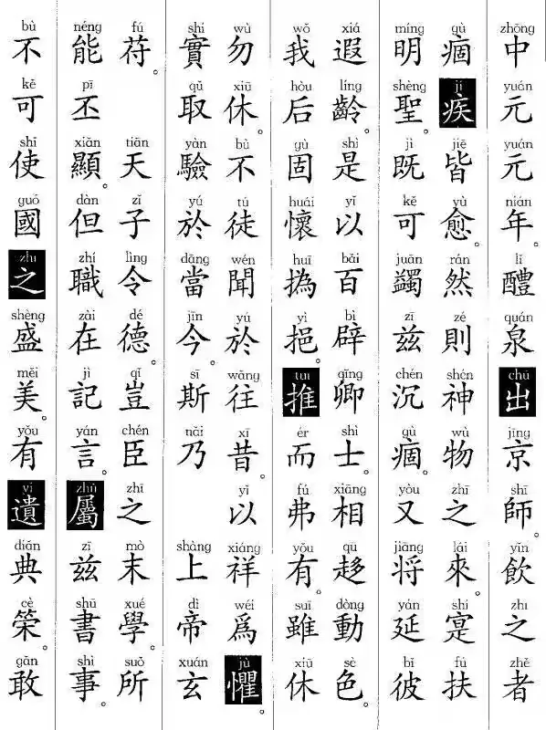 《九成宫醴泉铭》全文注音版7.webp
